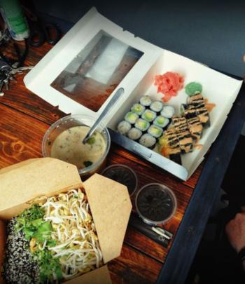 White rabbit noodle bar & sushi Bratislava